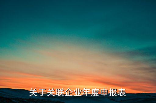 什么是關(guān)聯(lián)申報表，小規(guī)模納稅人2013年年報年度關(guān)聯(lián)企業(yè)申報表怎么填