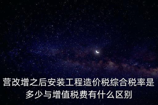 營改增安裝費(fèi)交什么稅，營改增國稅開安裝費(fèi)發(fā)票地稅還要扣繳什么稅