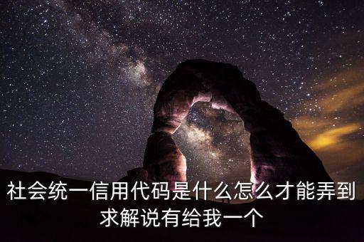 社會(huì)信息用代碼是什么樣的，深圳碼統(tǒng)一社會(huì)信用代碼是什么