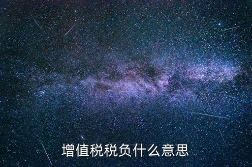 增值稅負(fù)申報(bào)什么意思，增值稅稅負(fù)什么意思