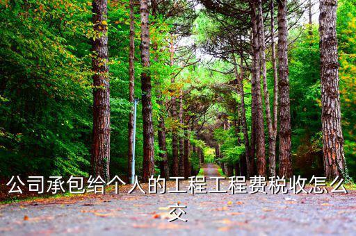 工程如何稅收，工程公司都要交那些稅