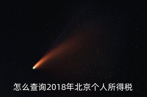 北京如何查納稅記錄，2018年北京個(gè)人所得稅繳納記錄查詢?nèi)绾尾?/></a></span><span id=