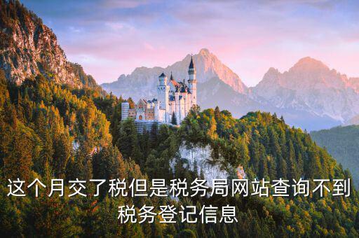 網(wǎng)上如何查詢稅務(wù)登記證，在網(wǎng)上查別的公司的工商備案和稅務(wù)登記怎么查