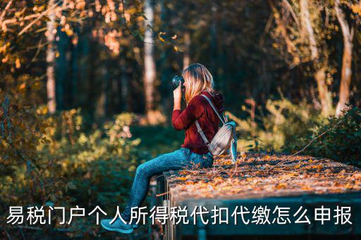 代扣個(gè)人所得稅如何申報(bào)，易稅門(mén)戶個(gè)人所得稅代扣代繳怎么申報(bào)