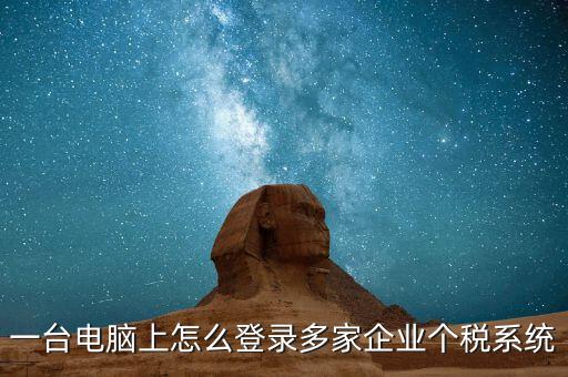 個(gè)稅軟件如何一機(jī)申報(bào)多家，個(gè)稅代扣代繳系統(tǒng)怎么樣能同時(shí)報(bào)兩家公司的個(gè)稅