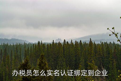 重慶稅務(wù)局辦稅人員如何綁定，個人怎么綁定企業(yè)辦稅員