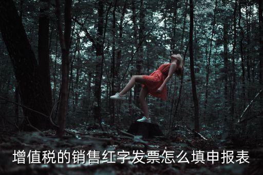 紅字開票金額如何填寫增值稅申報(bào)表，紅字發(fā)票如何填寫增值稅報(bào)表二