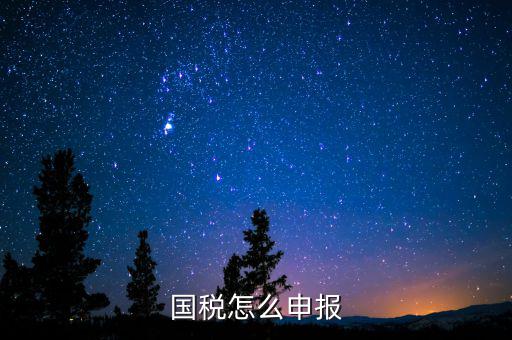 北京國稅如何登陸申報(bào)，國稅如何網(wǎng)上零申報(bào) 具體步驟有五個(gè)