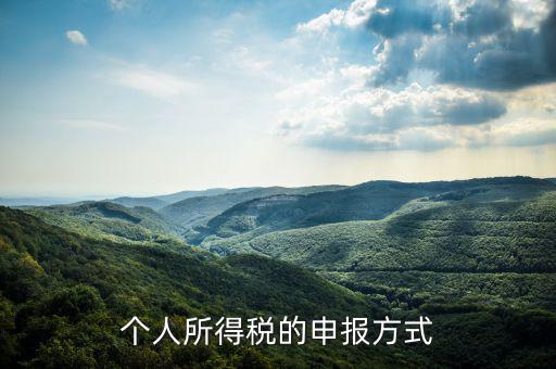 如何申請(qǐng)個(gè)人所得稅，個(gè)稅怎么申報(bào)