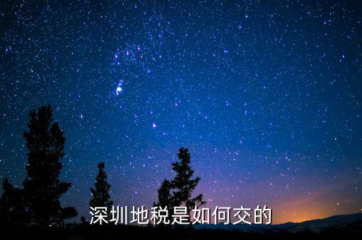 深圳市國家稅務(wù)局如何交稅，深圳市公司網(wǎng)上報(bào)國稅要這么操作啊
