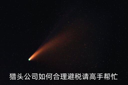 咨詢服務(wù)企業(yè)如何避稅，企業(yè)如何能夠合理避稅
