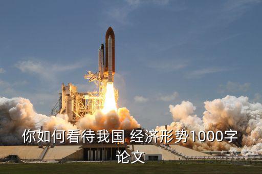 你如何看待我國 經(jīng)濟形勢1000字論文