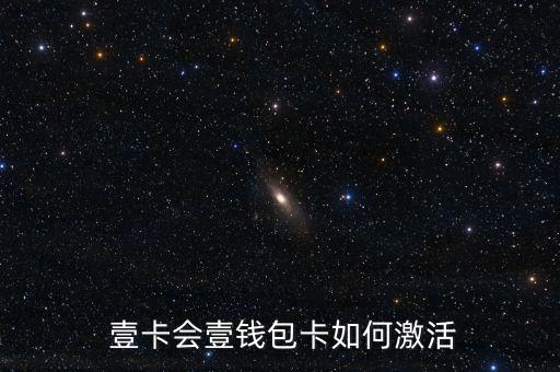  壹卡會(huì)壹錢(qián)包卡如何激活