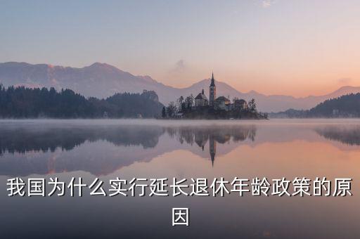 我國為什么實(shí)行延長退休年齡政策的原因