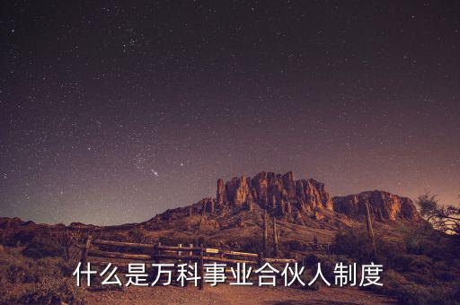 什么是萬(wàn)科事業(yè)合伙人制度，萬(wàn)科的事業(yè)合伙人制度與之前推行的股票期權(quán)激勵(lì)計(jì)劃存在哪些不同