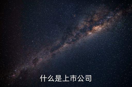 上市公司代表什么，上市公司什么意思