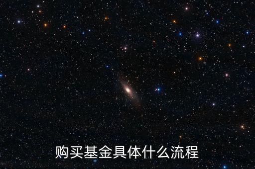 購(gòu)買(mǎi)基金具體什么流程