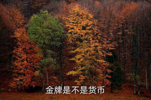 為什么奧運金牌不是貨幣，奧運金牌是貨幣嗎