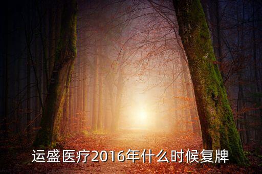 盛運(yùn)股份什么時(shí)候復(fù)牌，盛運(yùn)股份什么時(shí)候復(fù)牌