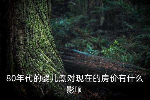 嬰兒潮會催生什么產(chǎn)業(yè)，80年代的嬰兒潮對現(xiàn)在的房價有什么影響