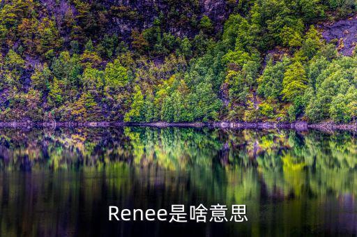 咨信是什么意思，Renee是啥意思