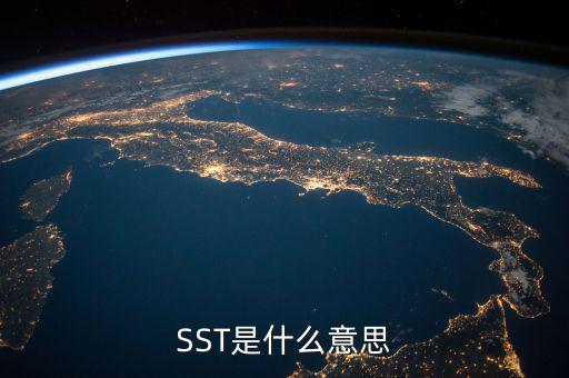 乳化劑SST是什么，ssT是一種藥的代碼這種藥叫什名字