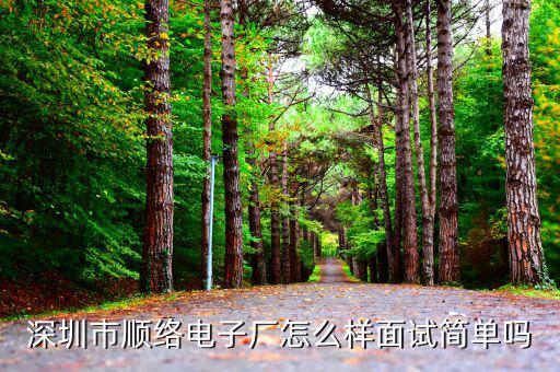 順絡(luò)電子是做什么的，深圳市順絡(luò)電子廠怎么樣面試簡(jiǎn)單嗎