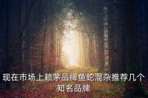 賴茅酒牌子為什么亂，現(xiàn)在市場上賴茅品牌魚蛇混雜推薦幾個知名品牌