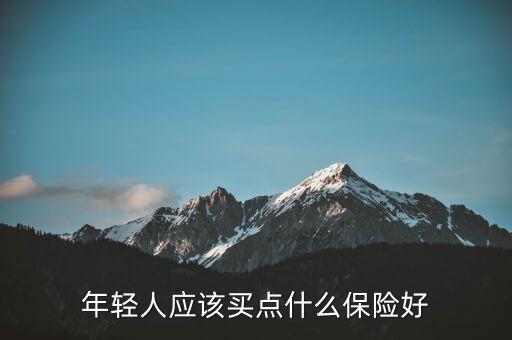 年輕人適合買什么保險，青少年買什么保險好