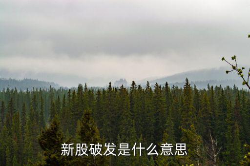 定增破發(fā)股是什么意思，增發(fā)股破發(fā)是什么意思