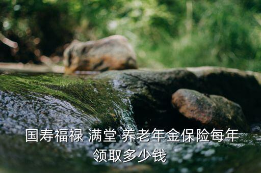  國(guó)壽福祿 滿堂 養(yǎng)老年金保險(xiǎn)每年領(lǐng)取多少錢(qián)