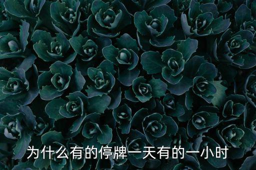 什么情況下停牌一小時(shí)，當(dāng)日委托幾點(diǎn)起有效要是停牌一小時(shí)幾點(diǎn)開始