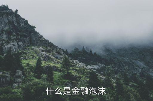 金融行業(yè)泡沫多是什么意思，甚么是金融市場(chǎng)的泡沫現(xiàn)象