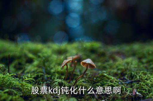 什么是kd高檔鈍化，KDJ鈍化是什么意思