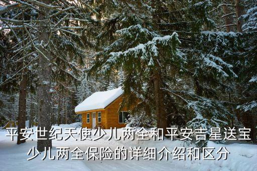 平安世紀(jì)同樣是個(gè)什么產(chǎn)品，平安保險(xiǎn)世紀(jì)同祥險(xiǎn)種解釋