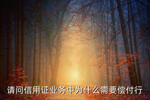 償付行干什么的，請問信用證業(yè)務(wù)中為什么需要償付行