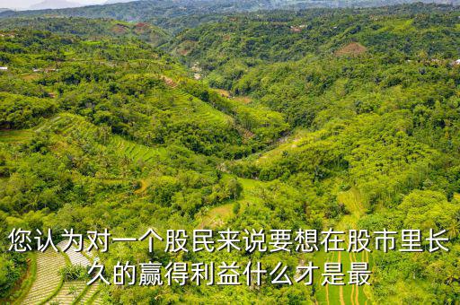 什么才是股票中最重要的技術(shù)，您認(rèn)為對(duì)一個(gè)股民來(lái)說(shuō)要想在股市里長(zhǎng)久的贏得利益什么才是最