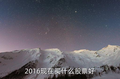 2016買什么概念股好，2016年底買什么股票好