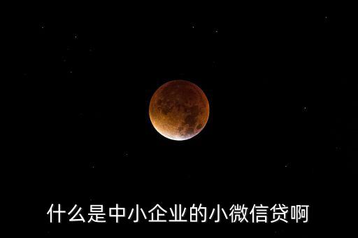 小微借貸是什么，小薇在貸款中是什么意思