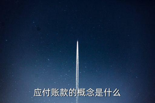 什么是應(yīng)付賬款保理，應(yīng)付賬款的概念是什么