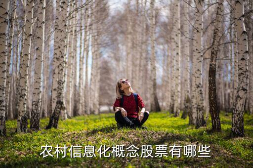農(nóng)村富了什么股票，農(nóng)村信息化概念股票有哪些