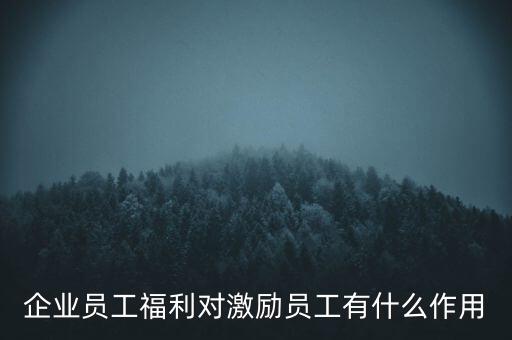 企業(yè)員工福利對激勵(lì)員工有什么作用