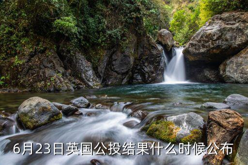 英國公投什么時候出結(jié)果，英國公投結(jié)果什么時候能全部公布完