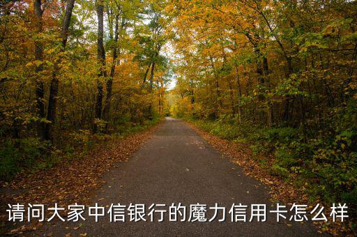中信魔力白金卡什么樣，中信白金魔力信用卡到底是精英卡還是尊尚卡還是其它