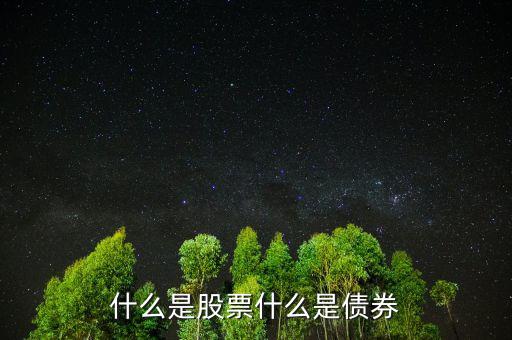 股票債券是什么意思，股票和債券是什么用通俗的語言解釋并各舉一個(gè)列子說明