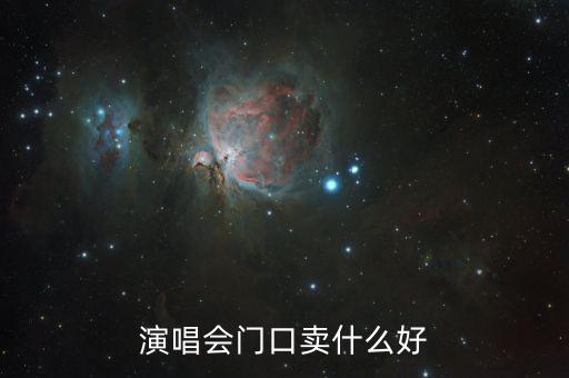 演唱會門口賣什么賺錢，演唱會門口賣什么好