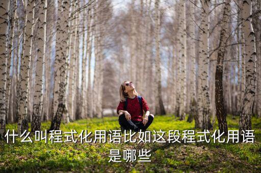 什么是程式化，幼兒園程式化活動(dòng)是什么意思