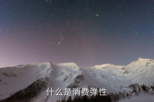 什么是消費(fèi)彈性，什么是消費(fèi)彈性