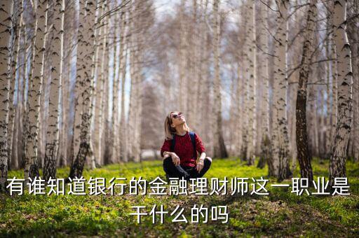 理財(cái)師是做什么的，銀行理財(cái)師具體是指什么要什么從業(yè)資格證書