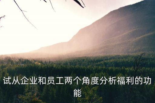 福利為什么激勵(lì)，企業(yè)員工福利對(duì)激勵(lì)員工有什么作用